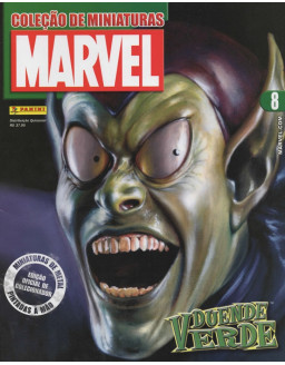 COLEÇAO DE MINIATURAS MARVEL 008 DUENDE VERDE