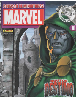 COLEÇAO DE MINIATURAS MARVEL 010 DOUTOR DESTINO