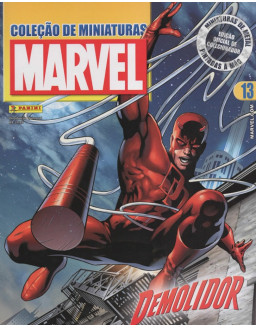 COLEÇAO DE MINIATURAS MARVEL 013 DEMOLIDOR