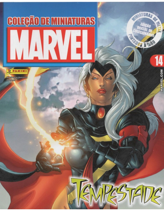 COLEÇAO DE MINIATURAS MARVEL 014 TEMPESTADE