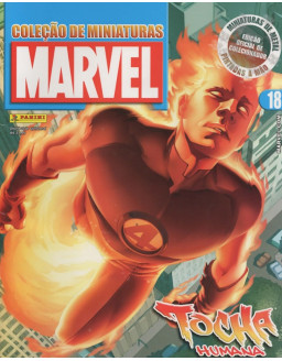 COLEÇAO DE MINIATURAS MARVEL 018 TOCHA HUMANA