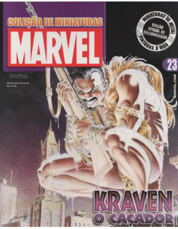COLEÇAO DE MINIATURAS MARVEL 023 KRAVEN O CAÇADOR