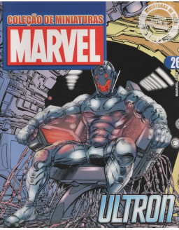 COLEÇAO DE MINIATURAS MARVEL 026 ULTRON