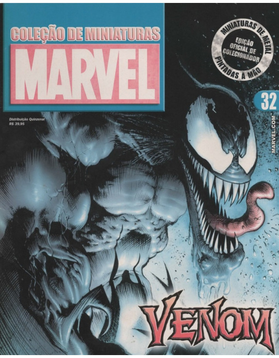 COLEÇAO DE MINIATURAS MARVEL 032 VENOM