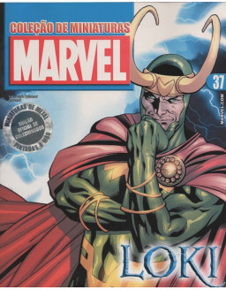 COLEÇAO DE MINIATURAS MARVEL 037 LOKI