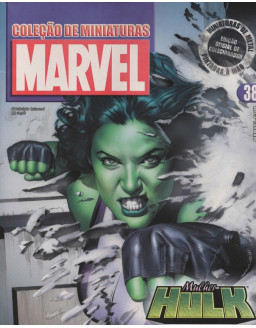 COLEÇAO DE MINIATURAS MARVEL 038 MULHER HULK