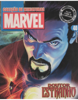 COLEÇAO DE MINIATURAS MARVEL 040 DOUTOR ESTRANHO