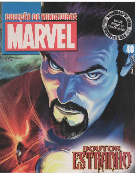 COLEÇAO DE MINIATURAS MARVEL 040 DOUTOR ESTRANHO
