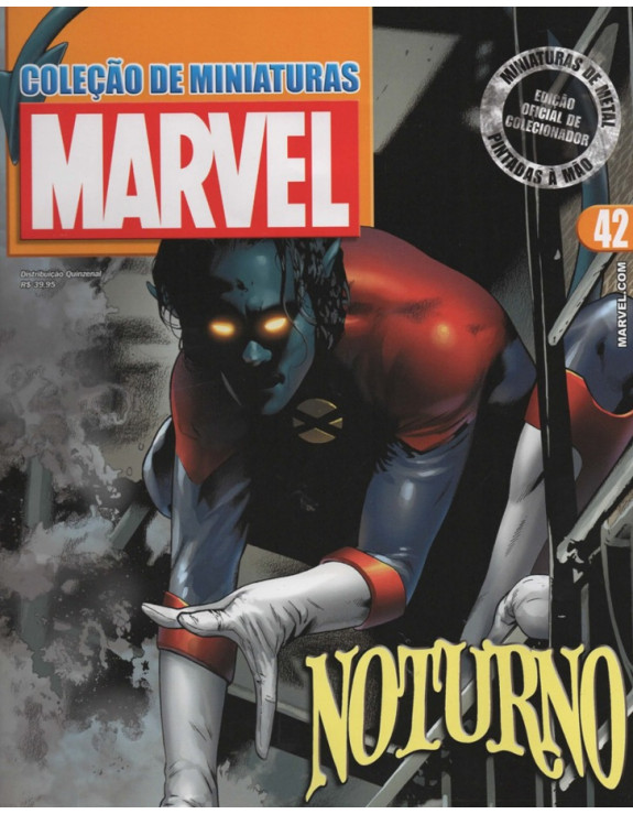 COLEÇAO DE MINIATURAS MARVEL 042 NOTURNO