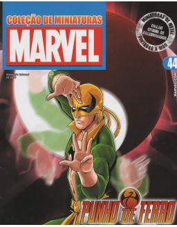 COLEÇAO DE MINIATURAS MARVEL 044 PUNHO DE FERRO
