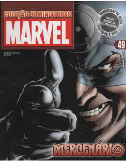 COLEÇAO DE MINIATURAS MARVEL 049 MERCENARIO