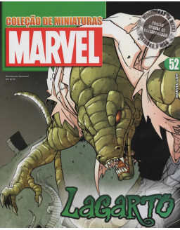 COLEÇAO DE MINIATURAS MARVEL 052 LAGARTO