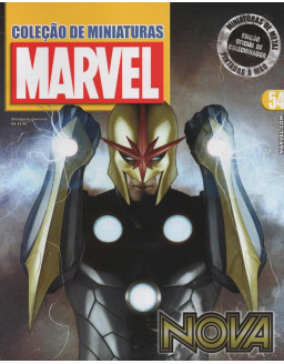 COLEÇAO DE MINIATURAS MARVEL 054 NOVA