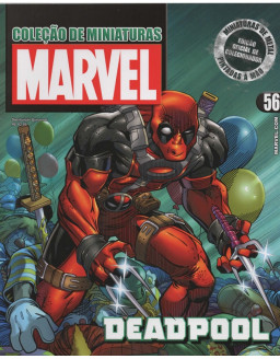 COLEÇAO DE MINIATURAS MARVEL 056 DEADPOOL