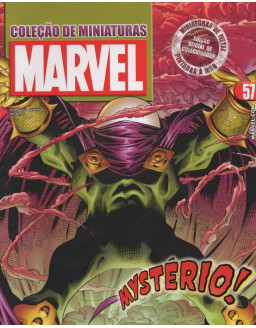 COLEÇAO DE MINIATURAS MARVEL 057 MYSTERIO