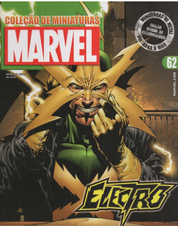 COLEÇAO DE MINIATURAS MARVEL 062 ELECKTRO