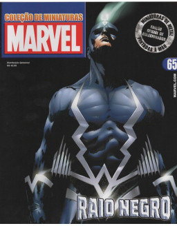 COLEÇAO DE MINIATURAS MARVEL 065 RAIO NEGRO