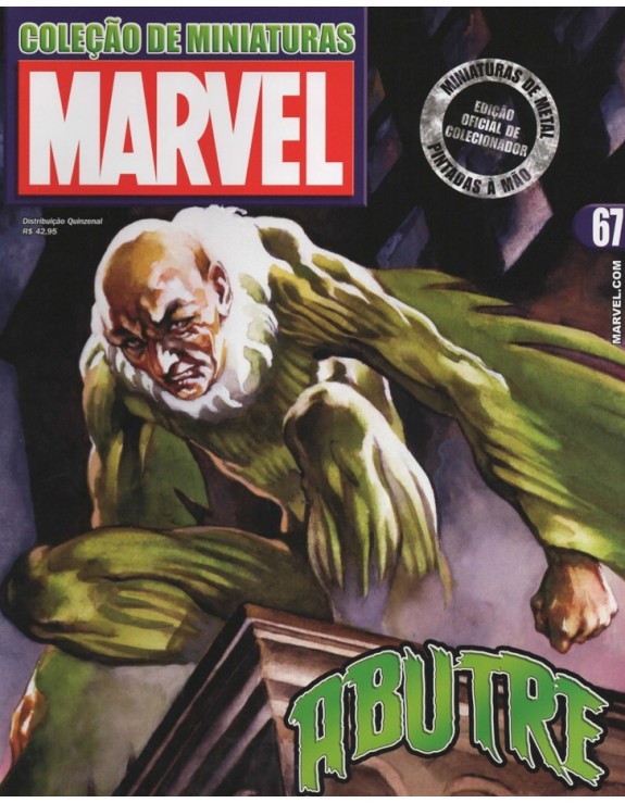 COLEÇAO DE MINIATURAS MARVEL 067 ABUTRE