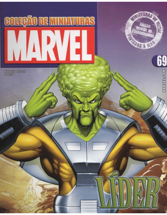 COLEÇAO DE MINIATURAS MARVEL 069 LIDER