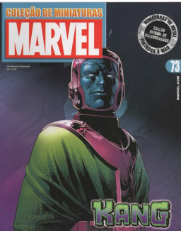 COLEÇAO DE MINIATURAS MARVEL 073 KANG
