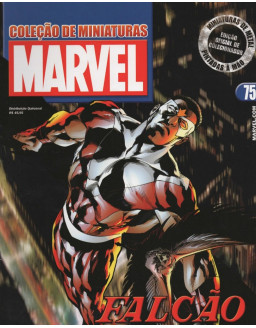COLEÇAO DE MINIATURAS MARVEL 075 FALCAO