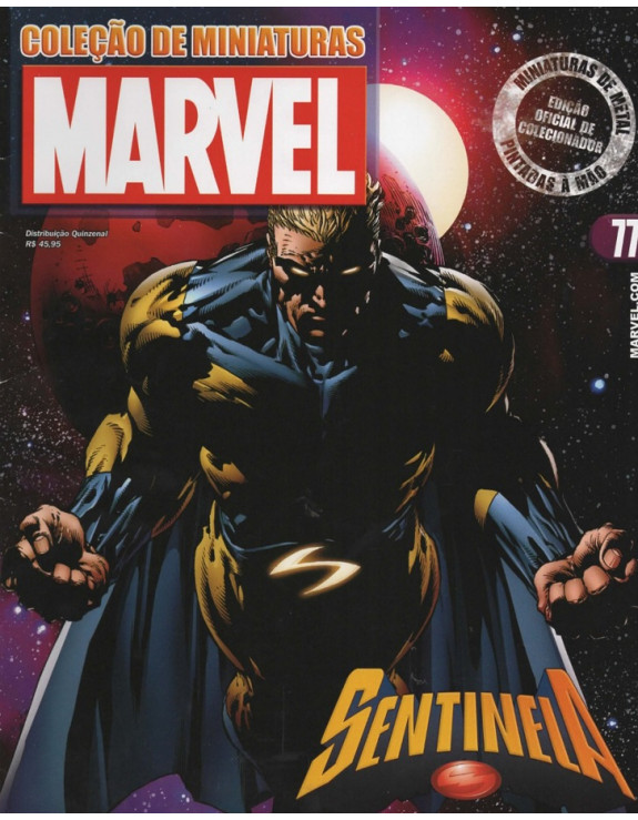 COLEÇAO DE MINIATURAS MARVEL 077 SENTINELA