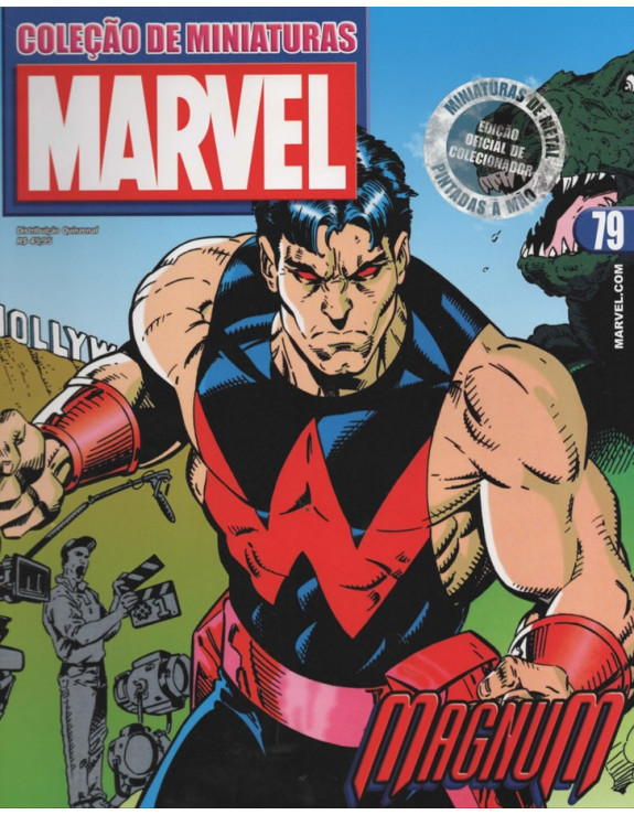 COLEÇAO DE MINIATURAS MARVEL 079 MAGNUM