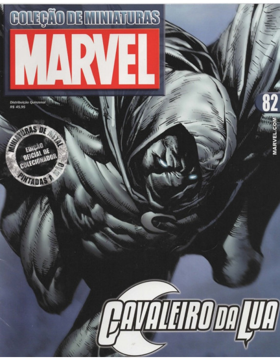 COLEÇAO DE MINIATURAS MARVEL 082 CAVALEIRO DA LUZ