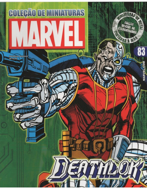 COLEÇAO DE MINIATURAS MARVEL 083 DEATLOK
