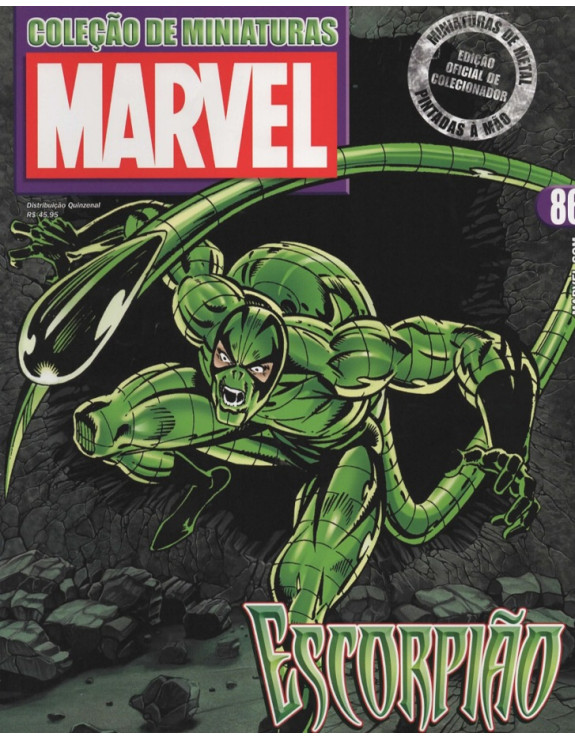 COLEÇAO DE MINIATURAS MARVEL 086 ESCORPIAO