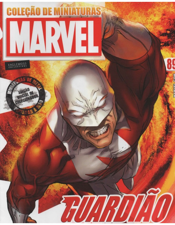 COLEÇAO DE MINIATURAS MARVEL 089 GUARDIAO