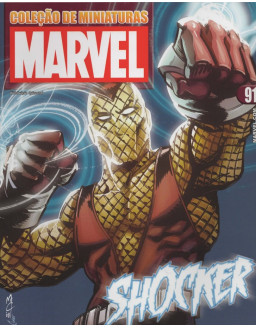 COLEÇAO DE MINIATURAS MARVEL 091 SHOCKER
