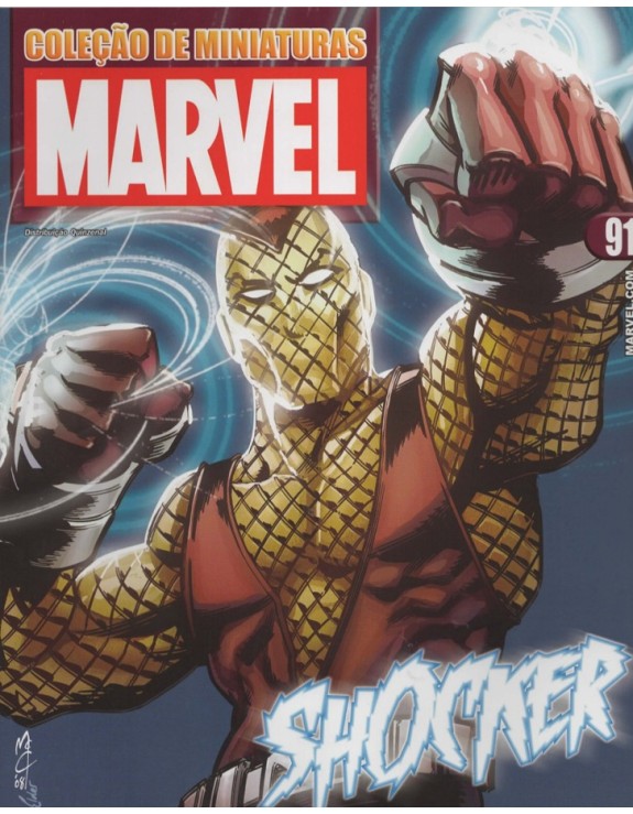 COLEÇAO DE MINIATURAS MARVEL 091 SHOCKER