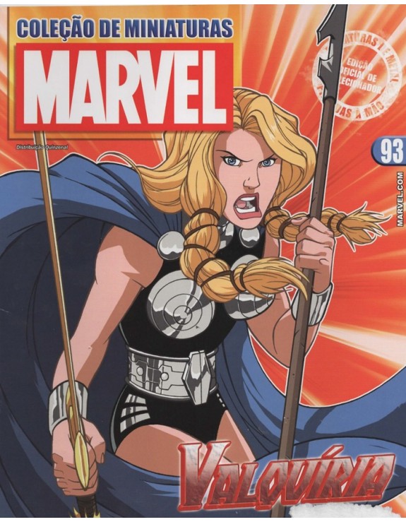 COLEÇAO DE MINIATURAS MARVEL 093 VALQUIRIA