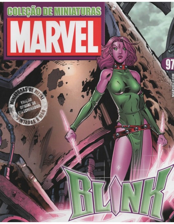 COLEÇAO DE MINIATURAS MARVEL 097 BLINK