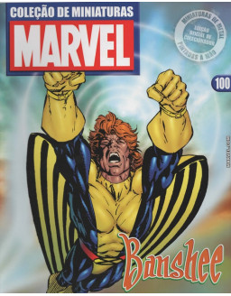 COLEÇAO DE MINIATURAS MARVEL 100 BANSHEE