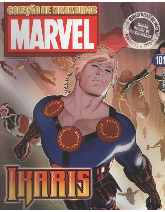 COLEÇAO DE MINIATURAS MARVEL 101 IHARIS