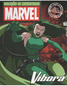 COLEÇAO DE MINIATURAS MARVEL 103 VIBORA