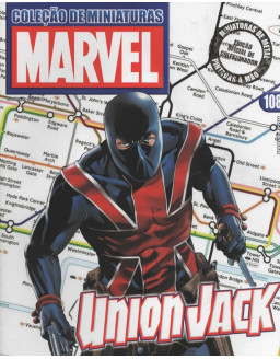 COLEÇAO DE MINIATURAS MARVEL 108 UNION JACK
