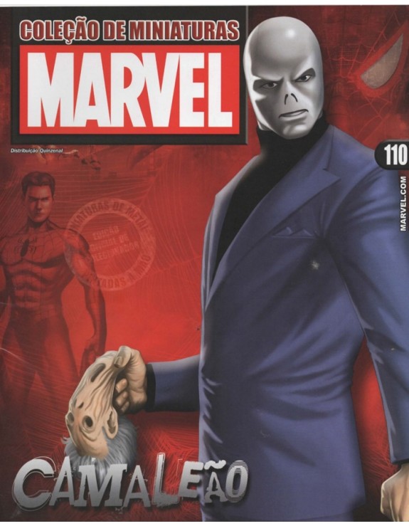 COLEÇAO DE MINIATURAS MARVEL 110 CAMALEAO