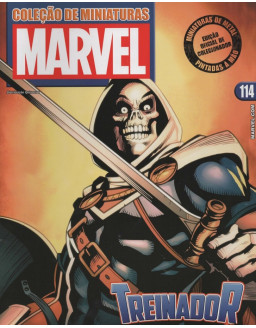 COLEÇAO DE MINIATURAS MARVEL 114 TREINADOR