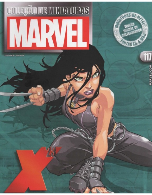 COLEÇAO DE MINIATURAS MARVEL 117 X