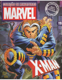 COLEÇAO DE MINIATURAS MARVEL 119 X-MAN