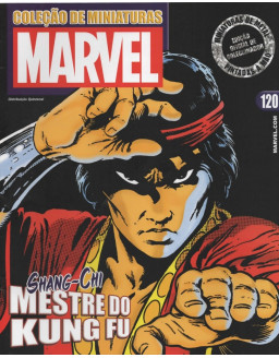 COLEÇAO DE MINIATURAS MARVEL 120 SHANG CHI MESTRE DO KUN FU