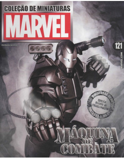 COLEÇAO DE MINIATURAS MARVEL 121 MAQUINA DE COMBATE