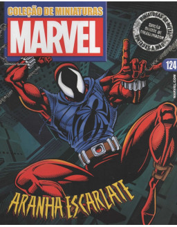 COLEÇAO DE MINIATURAS MARVEL 124 ARANHA ESCARLATE