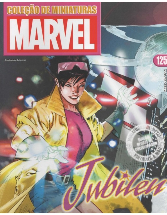 COLEÇAO DE MINIATURAS MARVEL 125 JUBILEN