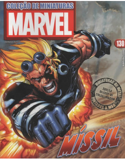 COLEÇAO DE MINIATURAS MARVEL 130 MISSIL