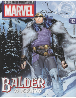COLEÇAO DE MINIATURAS MARVEL 132 BALDER O BRAVO