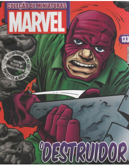 COLEÇAO DE MINIATURAS MARVEL 133 O DESTRUIDOR